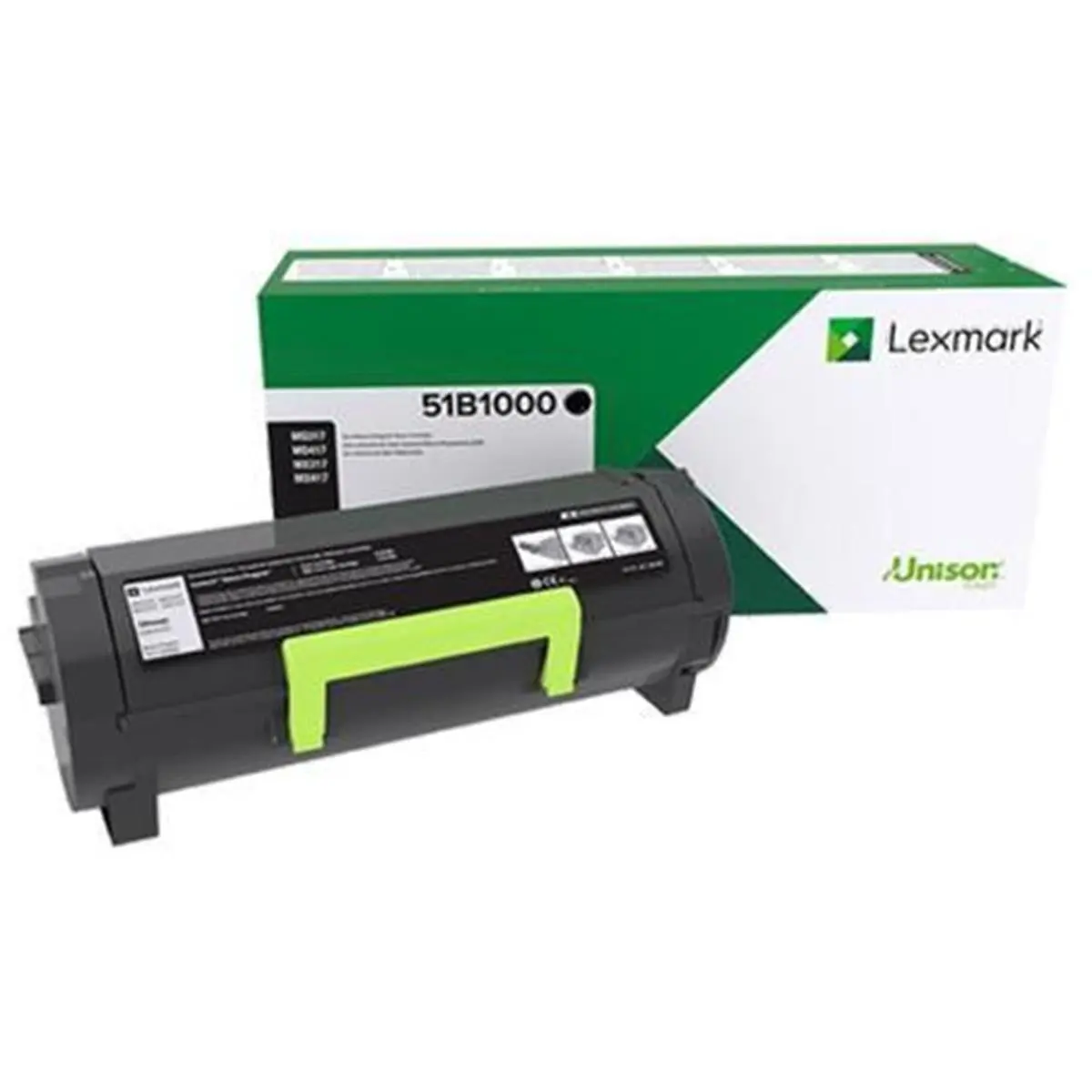 Lexmark MS317DN Long Life, Shake-Free Black Toner Cartridge - Standard Return Program for Computers & Office Equipment