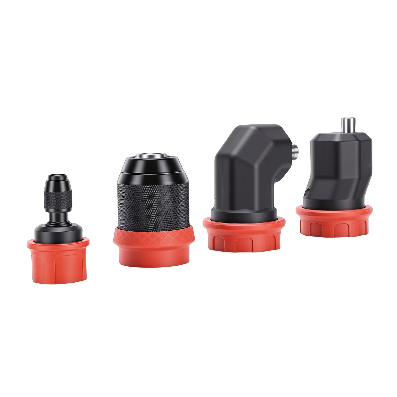 Electric Drill Chuck 6.35mm Quick ReleaseHead with 10mm Ratchet Chuck Head for Corded and Cordless Drills Compatible with Multiple Machines
