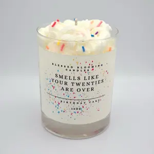 14 oz Birthday Cake Candle