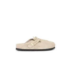BIRKENSTOCK Boston Exquisite Clog in Taupe