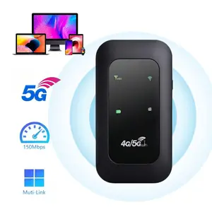 5G/4G Portable WiFi,4G/5G LTE Mobile Hotspot,150Mbps High Speed,Connect Up to10+ Devices, Wireless WiFi Hotspot,Portable WiFi Hotspot for Travel/Business/RV/Cruise