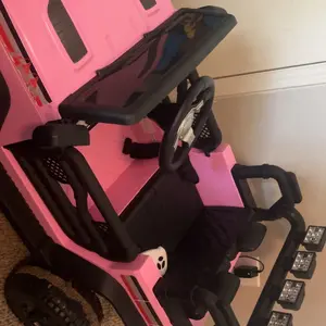 Kids Ride on Truck Car 12/24V Electric Jeep with Remote Control & Lights for Boys Girls