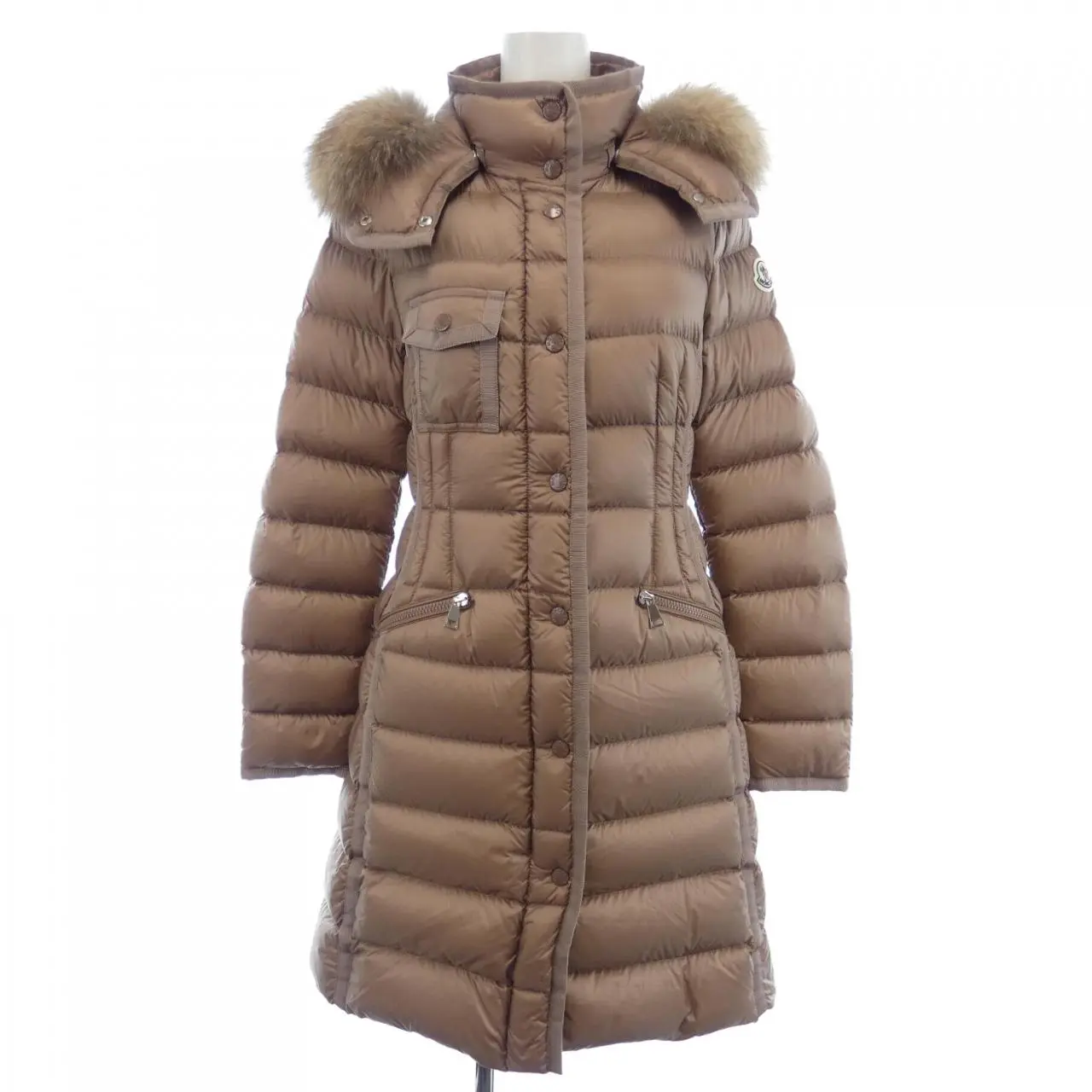 Pre-owned MONCLER Nylon Small Leather Goods HERMIFUR Down Coat