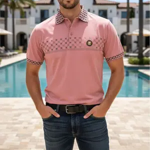 Shirt Ace of Diamond color salmone