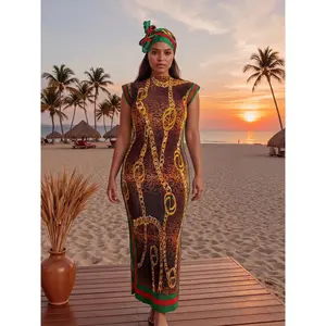 Women's Animal Print Lightweight Sun Protection Shawl Scarf for Beach Outdoor Summer