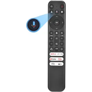 for   TV Remote, RC813 for Voice Replacement Control,for Android Mini-LED QLED 4K UHD  Television, with 6 Shortcut Buttons for NEIFLX//YouTube// TV Buttons