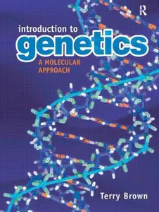 USED-Introduction to Genetics: A Molecular Approach by Brown, T. A. (Paperback)