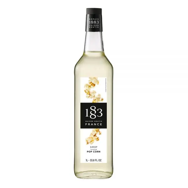 1883 Maison Routin Popcorn Syrup - Bottle (1L)
