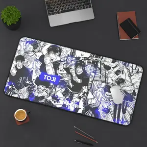 Toji Fushiguro Anime Desk Mat Mousepad, mouse pad, mouse pad for gamers, for the office, unique gifts for friends (3)