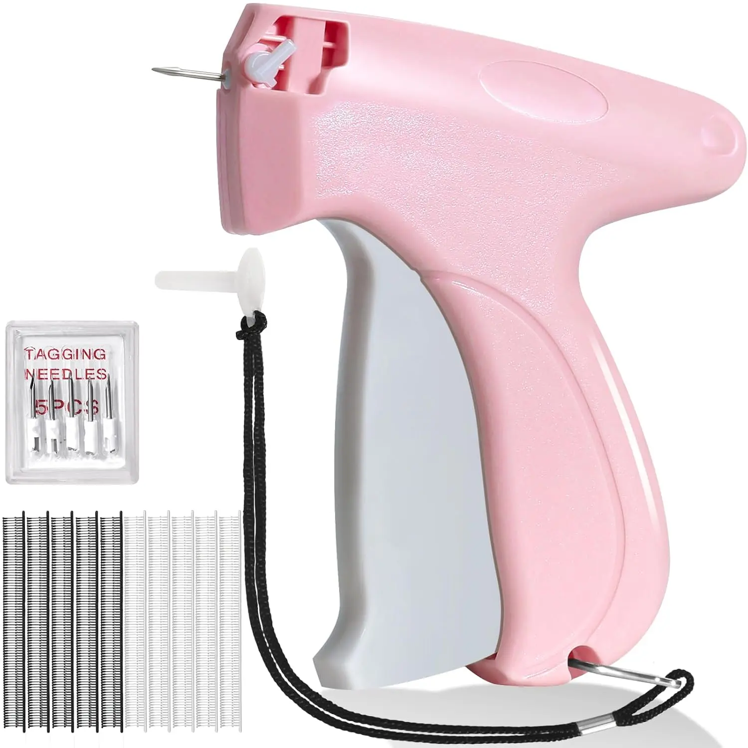 Quick Clothing Fixer Sewing Gun Garment Repair Tool Clothing Label Gun 1000 Fasteners Clothing Label Gun 6 Needles Quick Stitch Cloth Fixer