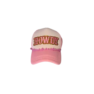 Howdy Classic Trucker Hat with Hat Chain