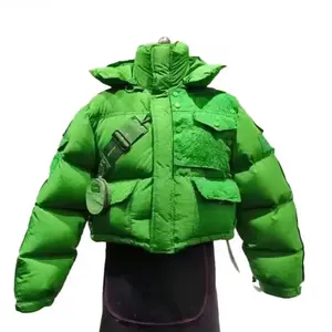 Green Puffer Jacket - Stylish Puffer Coat for All Seasons