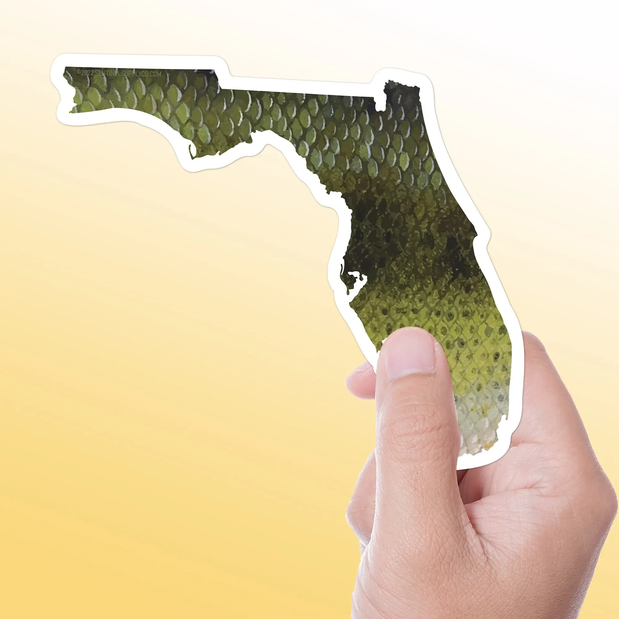 Largemouth Bass Florida Fishing Sticker