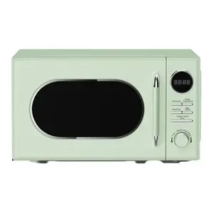 Magic Chef 0.7 Cubic Feet 700W Small Classic Retro Countertop Microwave, Green Magic Chef 0.7 Cubic Feet 700W Small Classic Retro Countertop Microwave, Green