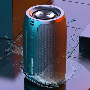 Portable Wireless Stereo Speaker, Subwoofer Bluetooth-compatible Speakers with Convenient Handle, Music Player for Outdoor & Indoor