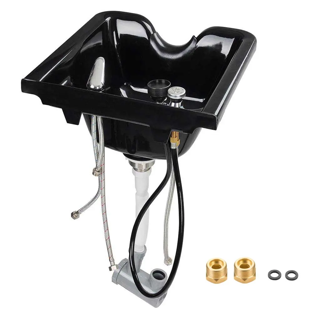 Byootique Portable Hair Wash Basin Salon Hair Bowl with Neck Rest