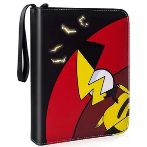 Card Binder 4-Pocket, Trading Card Collector with 60 Removable Sleeves, 480 Card