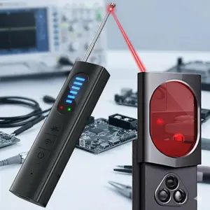 Professional 3-in-1 Spy Detector: Portable RF Signal Scanner, GPS Tracker Detector & Hidden Camera Finder for Office, Car, Home Security | Compact & Multi-functional