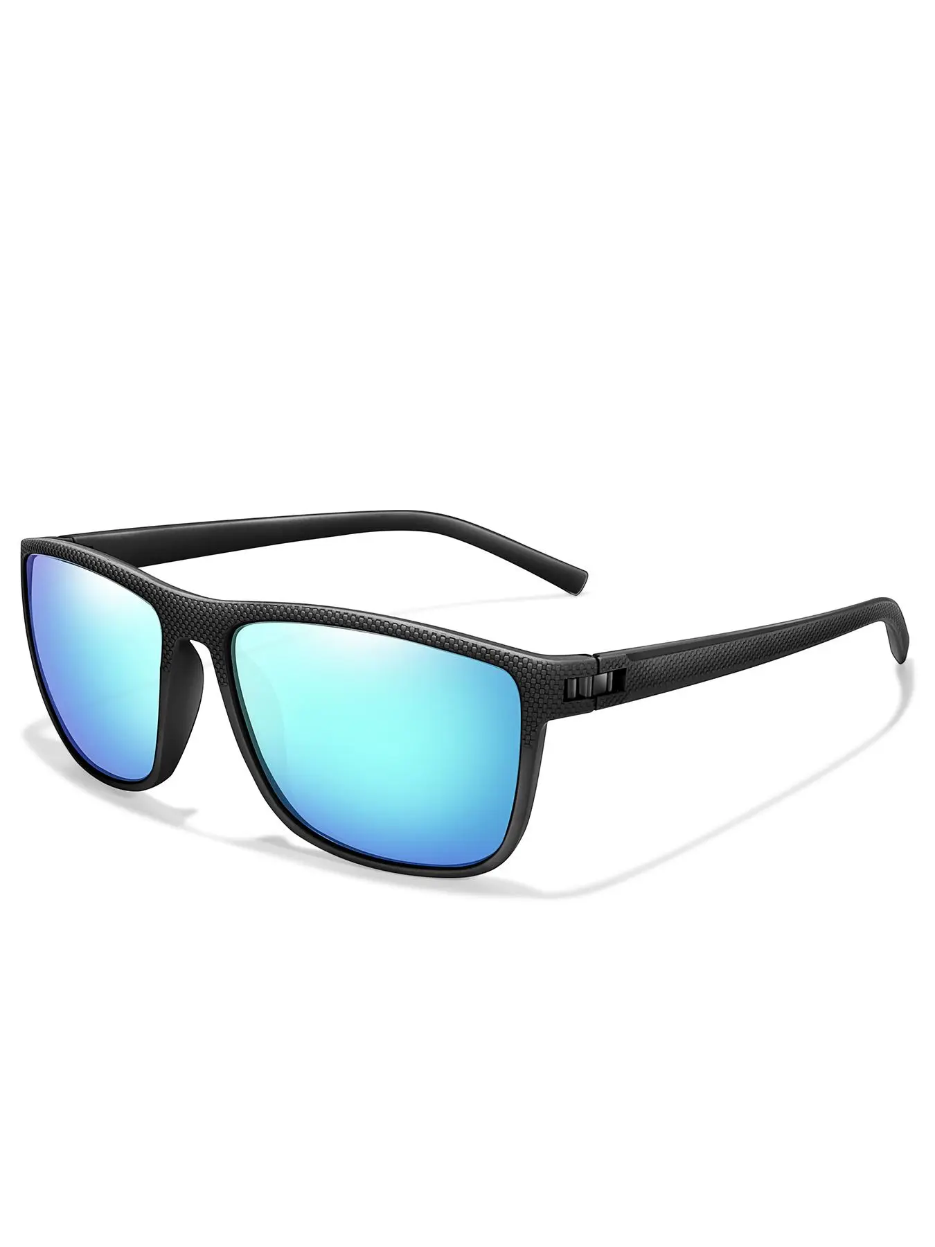 Unisex Polarized Sunglasses, Square Frame Sunglasses for Outdoor Activities, Cycling, Running, Fishing, Driving, Sports Eyewear for Men & Women, Mountain Bike Glasses