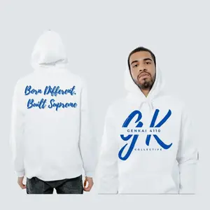 Born Different. Built Supreme Hoodie - Casual Graphic Top for Men, Stylish Design for Casual Wear