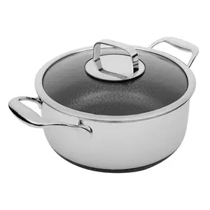 Livwell DiamondClad 6 Quart Hybrid Nonstick Potwith Lid