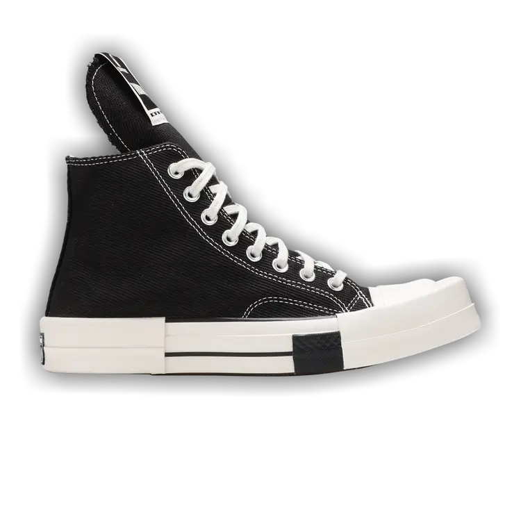 Rick Owens x Converse TURBODRK Chuck 70 High 'Black'