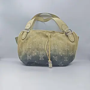 Pre-owned Celine h9 vintage Macadam series gradient canvas tote bag 61662