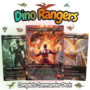 Color Hero Squad Deck Proxy MTG – MTG Commander Team Combat Strategy | Custom Proxy Card Set | EDH Deck + Token