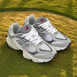 Unisex Vintage Mesh Sneakers - Gorpcore Style Outdoor Walking Shoes, Lightweight & Breathable Athleisure Footwear for Everyday Wear & Sports