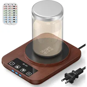 Sourdough Starter Warmer (70-100?F), 1?F Adjustable Sourdough Warming Mat,   Strip, 12H Timer & Auto Shutoff, Safe for Home Bakers & Beginners ( Plug) -  Grain