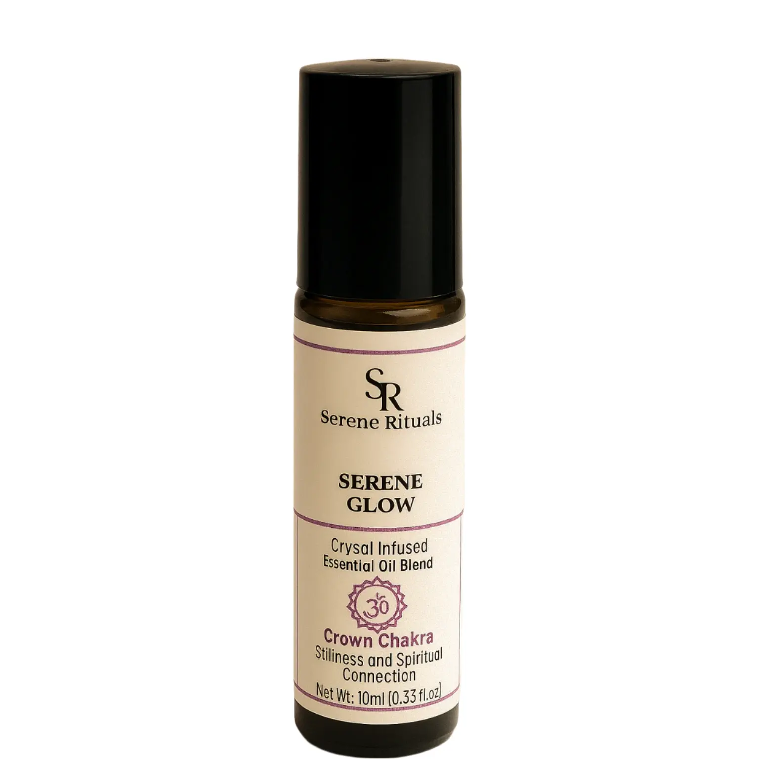 Serene Glow - Crown Chakra Essential Oil Roll-On Blend
