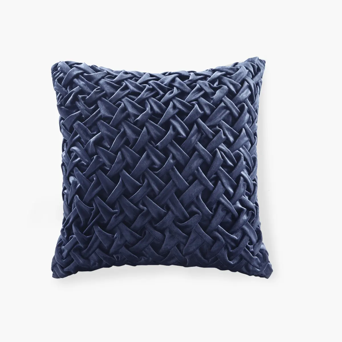 Navy Square Decor Pillow, 20x20 Inches