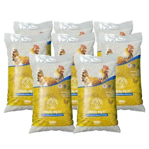 Premium Chicken Sand, Odor Eliminating Bedding for Coops, 50 Lb Bag, 8 Pack