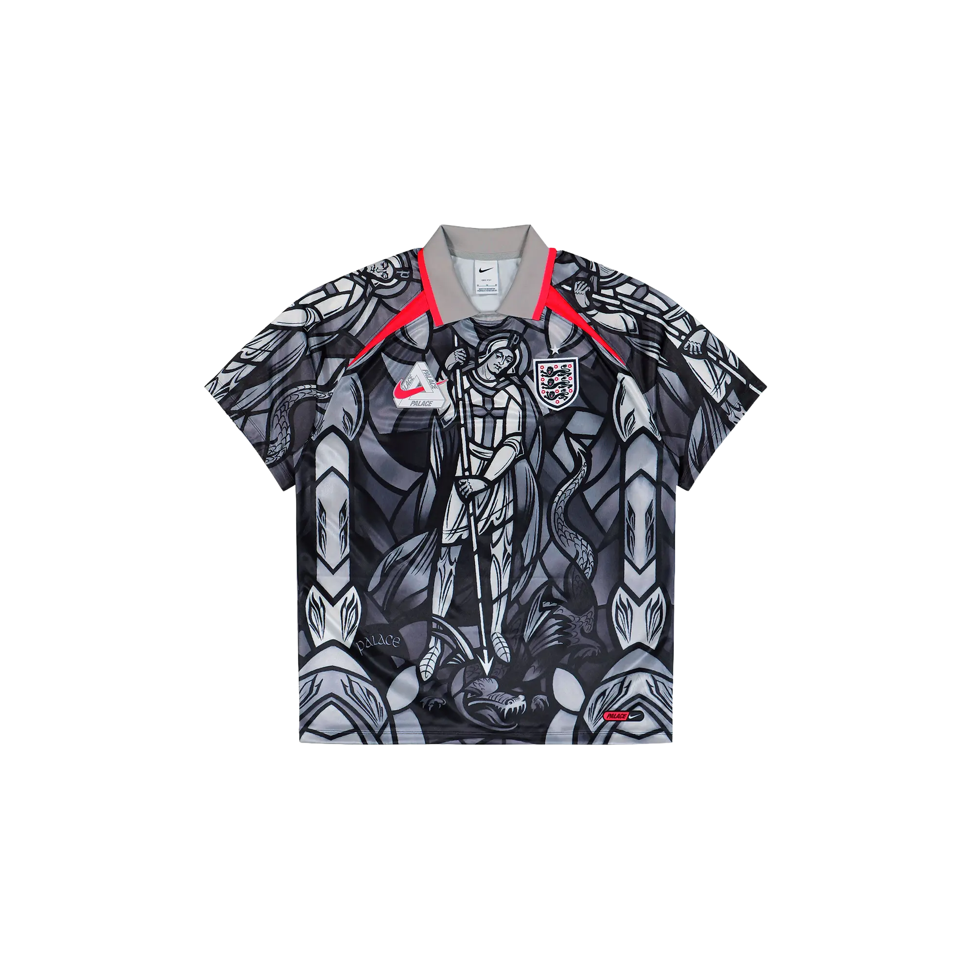 England Short Sleeve Soccer Jersey "Palace - Black" IM3198 052
