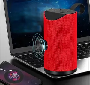 Bluetooth Speaker Outdoor Waterproof Portable Bluetooth 5.0 Speaker TF-Card, AUX, USB, for iPhone, Samsung and More, Gray Audio Wireless