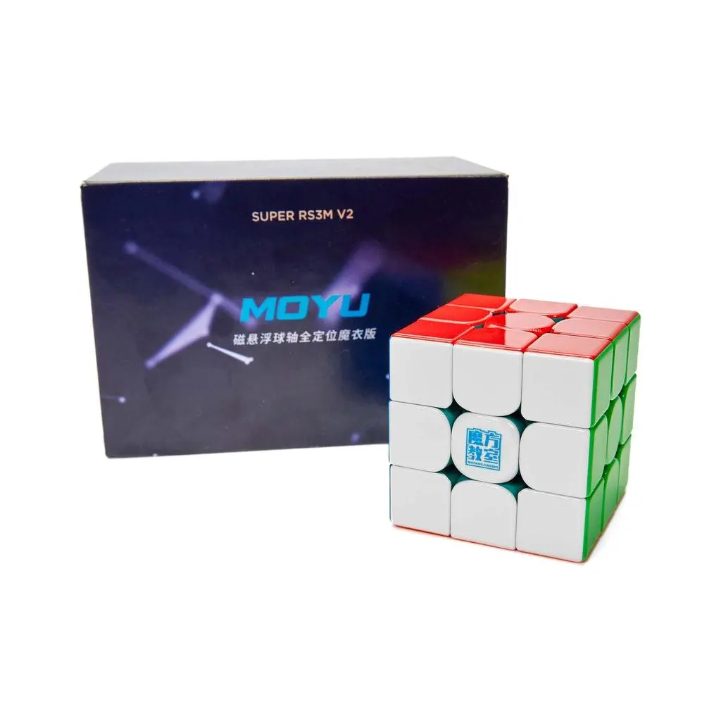 MoYu Super RS3 M 3x3 V2 (Magnetic, MagLev, Ball-Core, UV Coated)
