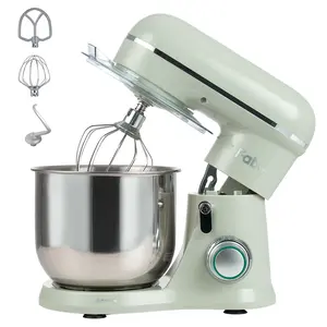 Kitchen in the Box 3.5QT Compact Stand Mixer, 10-Speed Tilt-Head, Stainless Bowls, Perfect for Baking, Dough & Cooking