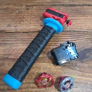 Beyblade X Katana Grip Blue and Black Durable Design for Enhanced Grip and Control collection