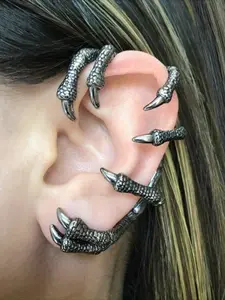 Creative Retro Dragon Claw Earring, Dragon Earrings, Gothic Earring, Gothic Jewelry, Witchy Jewelry, Dragon Claws Ear Cuff, Ear Cuff, Claw Earring, Gothic Ear Cuff, The Perfect Holiday Gift