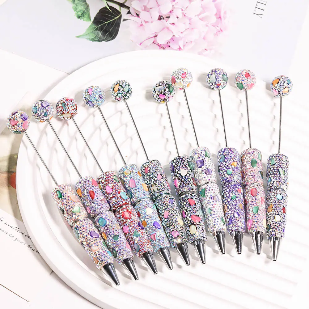 #US SALE Beadable Pen Bookmark Mirror Magnifying Lens -- Open in Live
