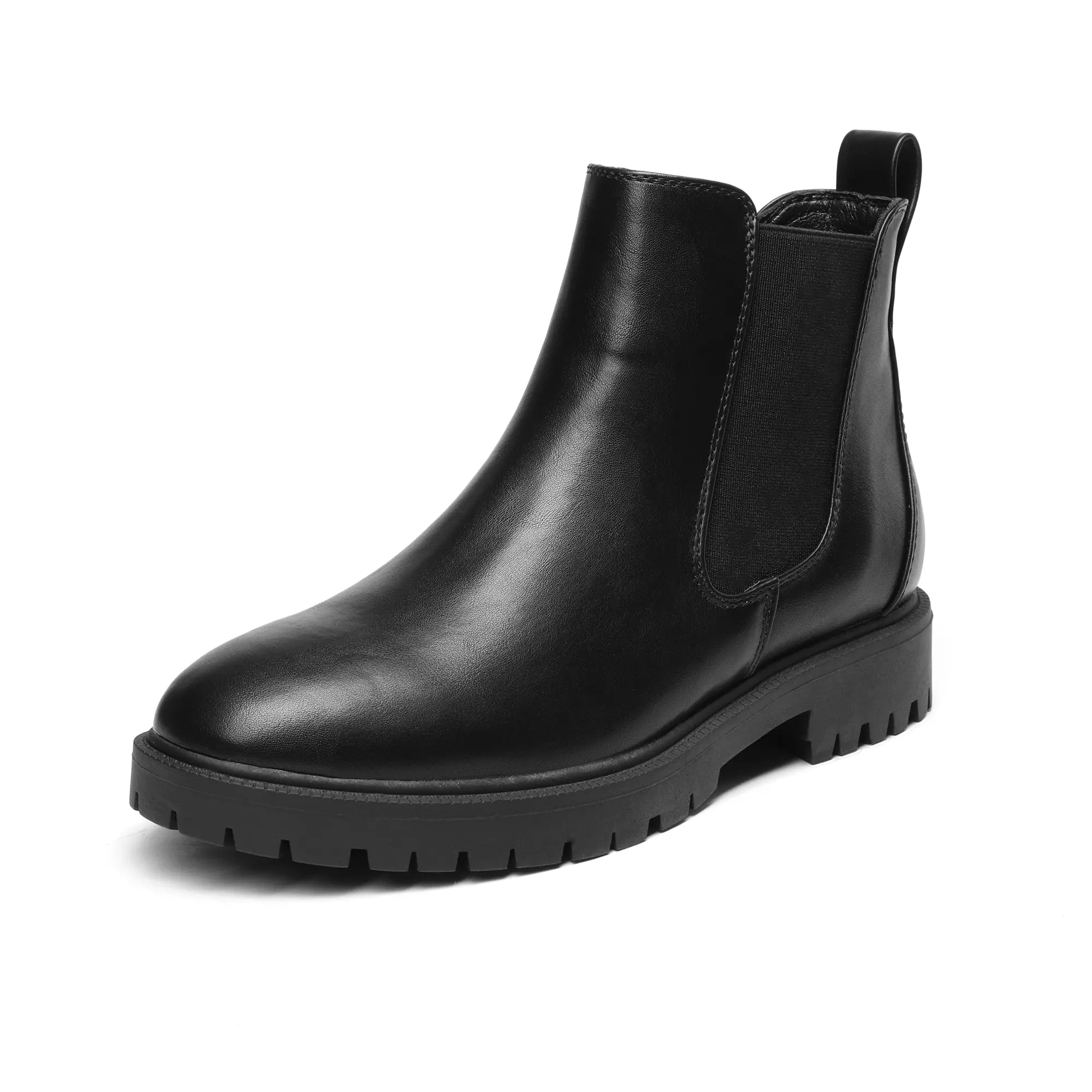 Dream Pairs Classic Chelsea Ankle Booties – Elastic Gusset, Cushioned Footbed, Everyday Utility Chic