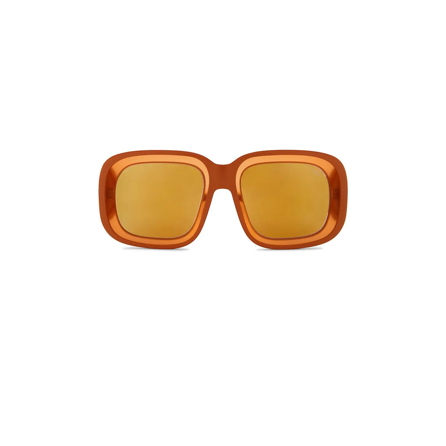 Diesel Square Sunglasses in Orange