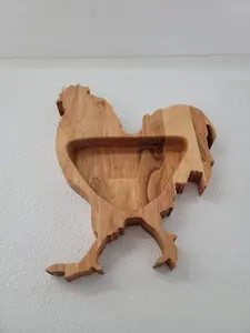 Hardwood Rooster bowl