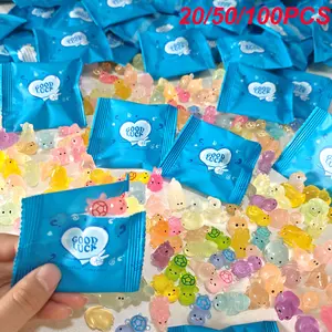 Mini Glow-in-the-Dark Animal Resin Models, Surprise Lucky Bag, Teacher Classroom Rewards, Doctor Incentives, Toy House Decor, DIY Crafts, Collectible Room Decor