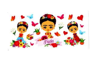 UVDTF Wraps Latina Themed - Frida Cute