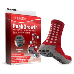 Houkea Foot Massage Socks, Outdoor Exercise Fitness Breathable Comfort Foot Massage Promote Non-Slip Warm Socks