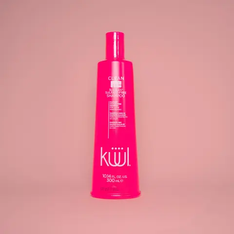 KUUL Clean Me Sulfate Free Shampoo, Gentle Cleanser for Color Protection & Keratin Maintenance, Salt-Free Smoothing Haircare, 10.1 fl oz