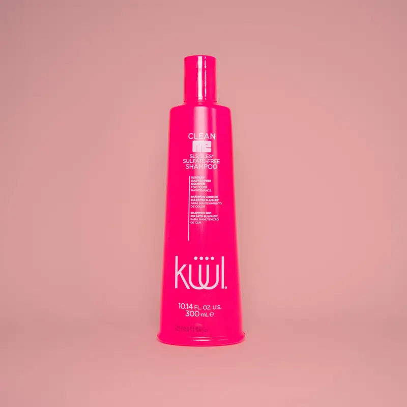 KUUL Clean Me Sulfate Free Shampoo, Gentle Cleanser for Color Protection & Keratin Maintenance, Salt-Free Smoothing Haircare, 10.1 fl oz