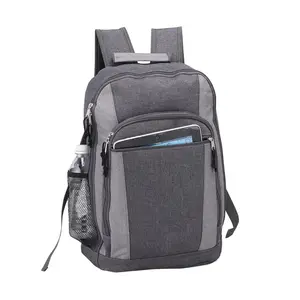 212 MAIN Urban Backpack, Grey - Backpackbag, Lightweight Casual Daypack, Business Travel Backpack, Zip Functional Luggage Bag