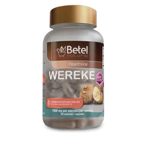 Betel Natural Organic Wereke Herbal Nutrition Blend Capsules - 90-Count Daily Dietary Supplement, Natural Herbal Capsules for Healthcare Support